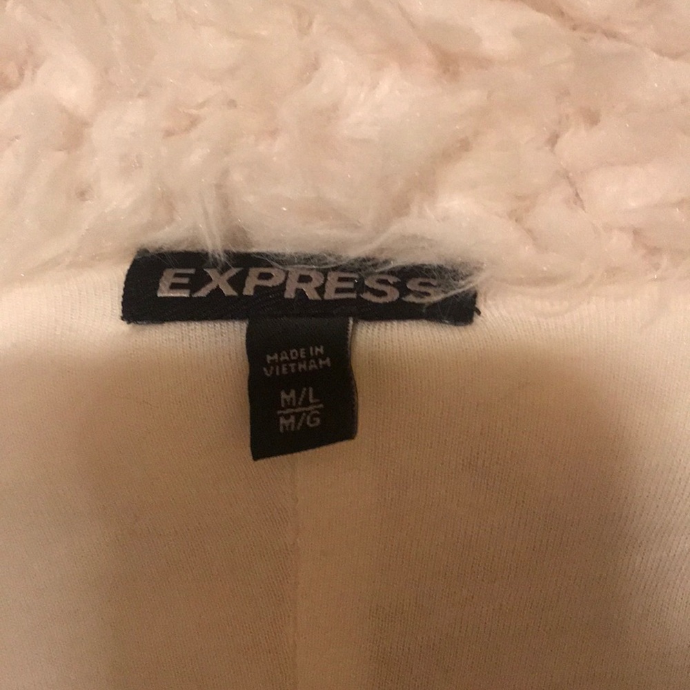 Express Faux Llama Coat - Picture 3 of 8